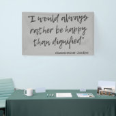 Jane Eyre Quote I Spandoek (Beurs)