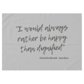 Jane Eyre Quote I Tafelkleed (Voorkant (Horizontaal))