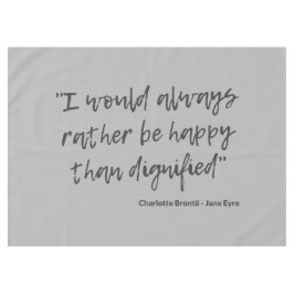 Jane Eyre Quote I Tafelkleed