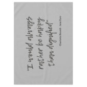 Jane Eyre Quote I Tafelkleed (Voorkant)