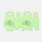 Jane Eyre Quote II Bedankdoosjes (Uitgevouwen)