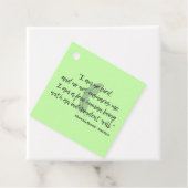 Jane Eyre Quote II Bedankjes Labels (In situ)