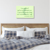 Jane Eyre Quote II Canvas Afdruk (Insitu (Slaapkamer))