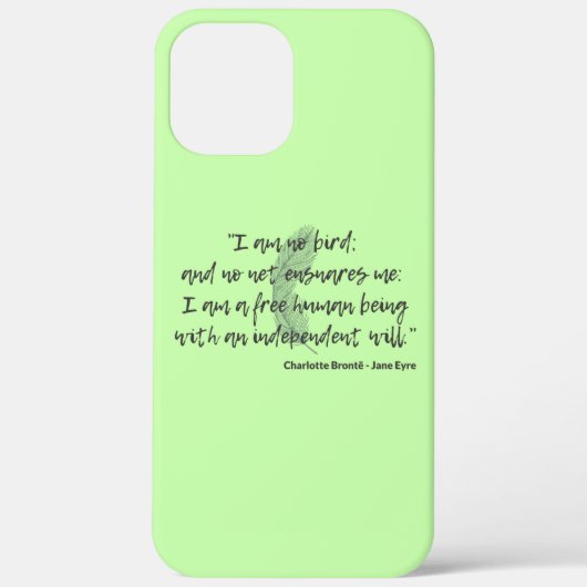 Jane Eyre Quote II Case-Mate iPhone Case (Achterkant)