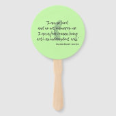 Jane Eyre Quote II Handwaaier (Achterkant)