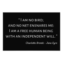 Jane Eyre Quote II - Klassieke stijl