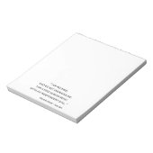 Jane Eyre Quote II - Klassieke stijl Notitieblok (Linkerzijde)