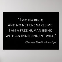 Jane Eyre Quote II - Klassieke stijl