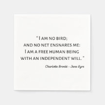 Jane Eyre Quote II - Klassieke stijl