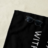 Jane Eyre Quote II - Klassieke stijl Strandlaken (In situ)