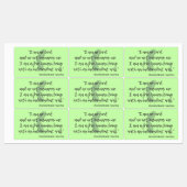 Jane Eyre Quote II Labels (Vel)