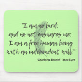 Jane Eyre Quote II Muismat (Voorkant)