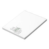 Jane Eyre Quote II Notitieblok (Linkerzijde)