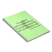 Jane Eyre Quote II Notitieboek (Rechterzijde)