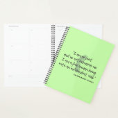 Jane Eyre Quote II Planner (Display)