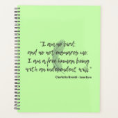 Jane Eyre Quote II Planner (Voorkant)