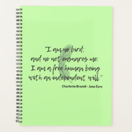Jane Eyre Quote II Planner