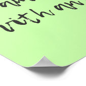 Jane Eyre Quote II Poster (Hoek)