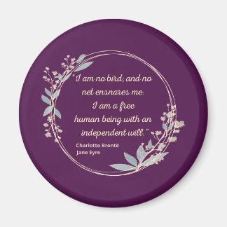 Jane Eyre Quote II - Schattigee stijl Magneet