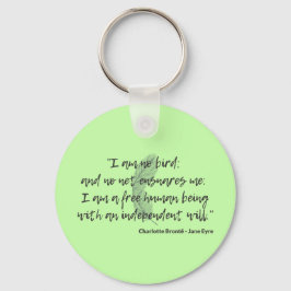 Jane Eyre Quote II Sleutelhanger