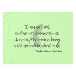 Jane Eyre Quote II Tafelkleed