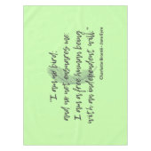 Jane Eyre Quote II Tafelkleed (Voorkant)