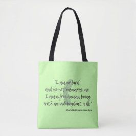 Jane Eyre Quote II Tote Bag