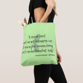 Jane Eyre Quote II Tote Bag (Dichtbij)
