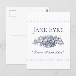 Jane Eyre - Reader I Married Him - Doves Briefkaart