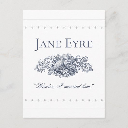 Jane Eyre - Reader I Married Him - Doves Briefkaart (Voorkant)