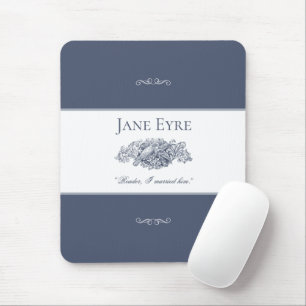 Jane Eyre - Reader ik trouwde hem - Doves Dark Gra Muismat