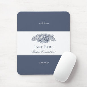 Jane Eyre - Reader ik trouwde hem - Doves Dark Gra Muismat