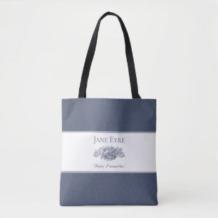 Jane Eyre - Reader ik trouwde hem - Doves Dark Gra Tote Bag