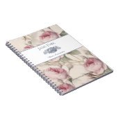 Jane Eyre - Reader ik trouwde hem - Doves Floral Notitieboek (Rechterzijde)