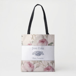 Jane Eyre - Reader ik trouwde hem - Doves Floral Tote Bag
