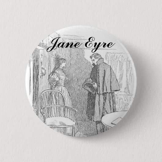 Jane Eyre Ronde Button 5,7 Cm (Voorkant)