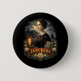 Jane Eyre Ronde Button 5,7 Cm
