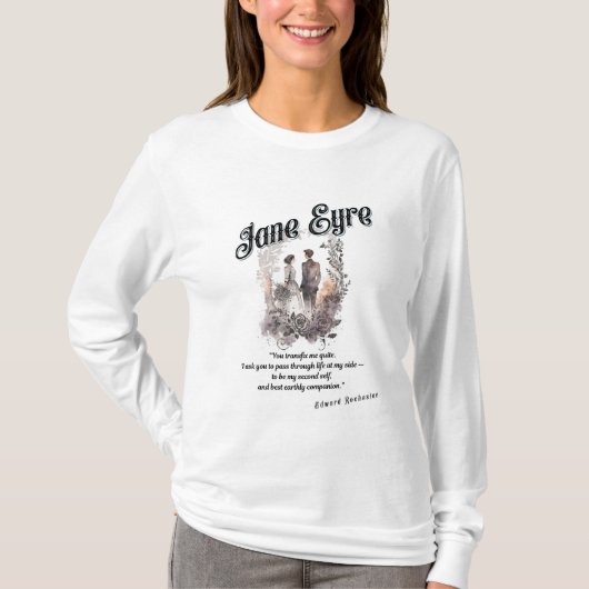 Jane Eyre T-shirt met lange mouwen (Voorkant)
