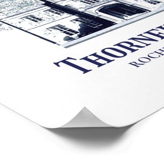 Jane Eyre Thornfield Hall Rochester Residences Poster (Hoek)