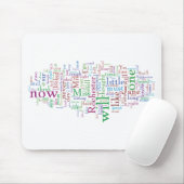 Jane Eyre Word Cloud Muismat (Met muis)