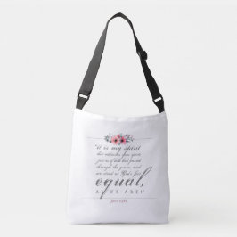 Jane Eyre - zoals wij zijn - wit Crossbody Tas