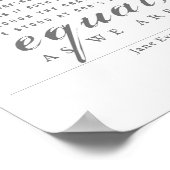 Jane Eyre - zoals wij zijn - wit Poster (Hoek)