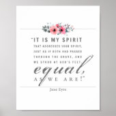 Jane Eyre - zoals wij zijn - wit Poster (Voorkant)