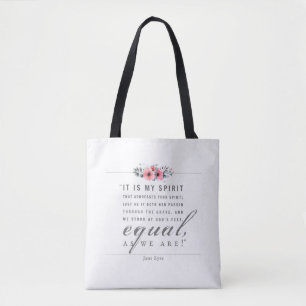 Jane Eyre - zoals wij zijn - wit Tote Bag