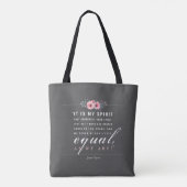 Jane Eyre - zoals wij zijn - zwart Tote Bag (Achterkant)