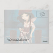 Jane - fantasy Fairy Pirate-postkaart Briefkaart (Achterkant)