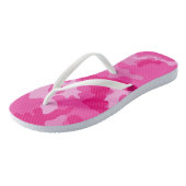 Jane GI Militair Roze Camouflage Shower Party Teenslippers (Schuin)