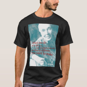 Jane Goodall Quote 2 Actief T-shirt