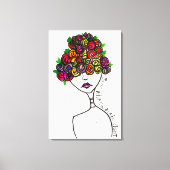 Jane Hides in Plain Sight Canvas Afdruk (Voorkant)