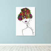 Jane Hides in Plain Sight Canvas Afdruk (Insitu (Houten vloer))